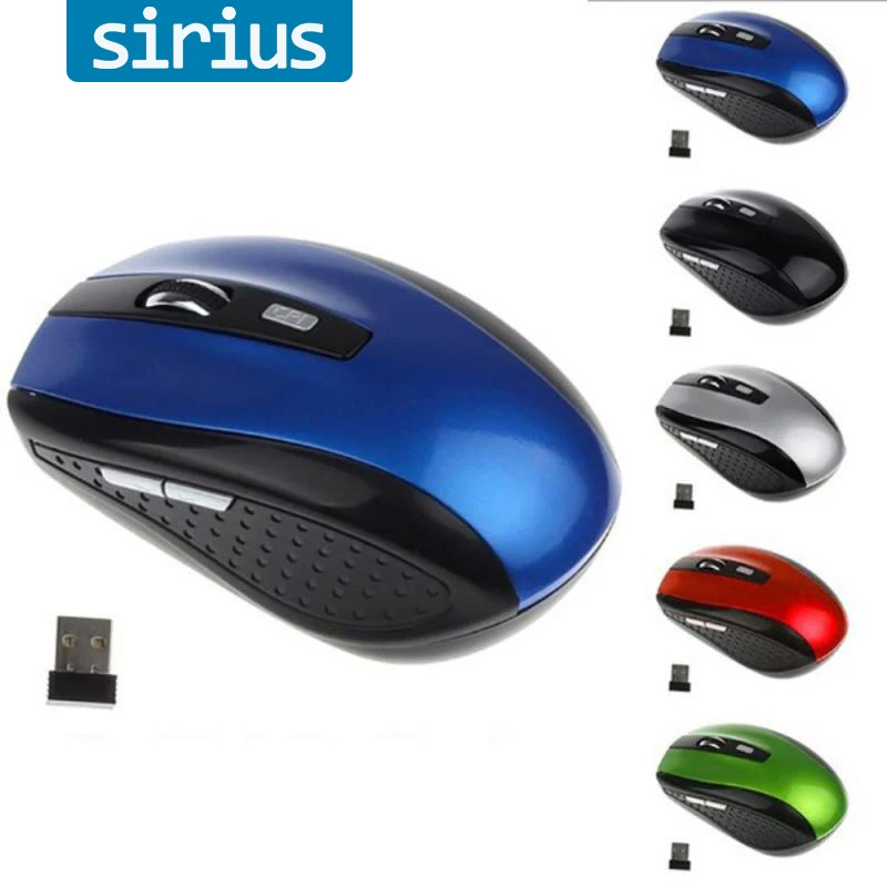 

Беспроводная игровая мышь с USB-приемником, 2,4 ГГц