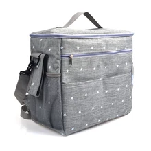 Baby Stroller Organizer Bags Nappy Diaper Mummy Bag Mama Carriage Buggy Pram Cart Basket Hook Backpack Waterproof Cooler Bag