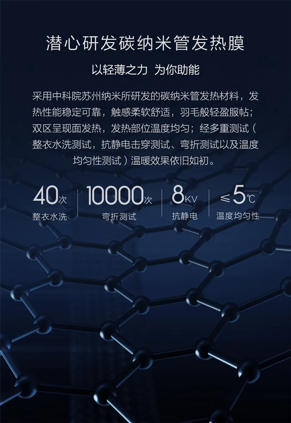 Xiaomi зимний теплый пуховик умный температурный контроль куртка Гусиный пух одежда можно стирать