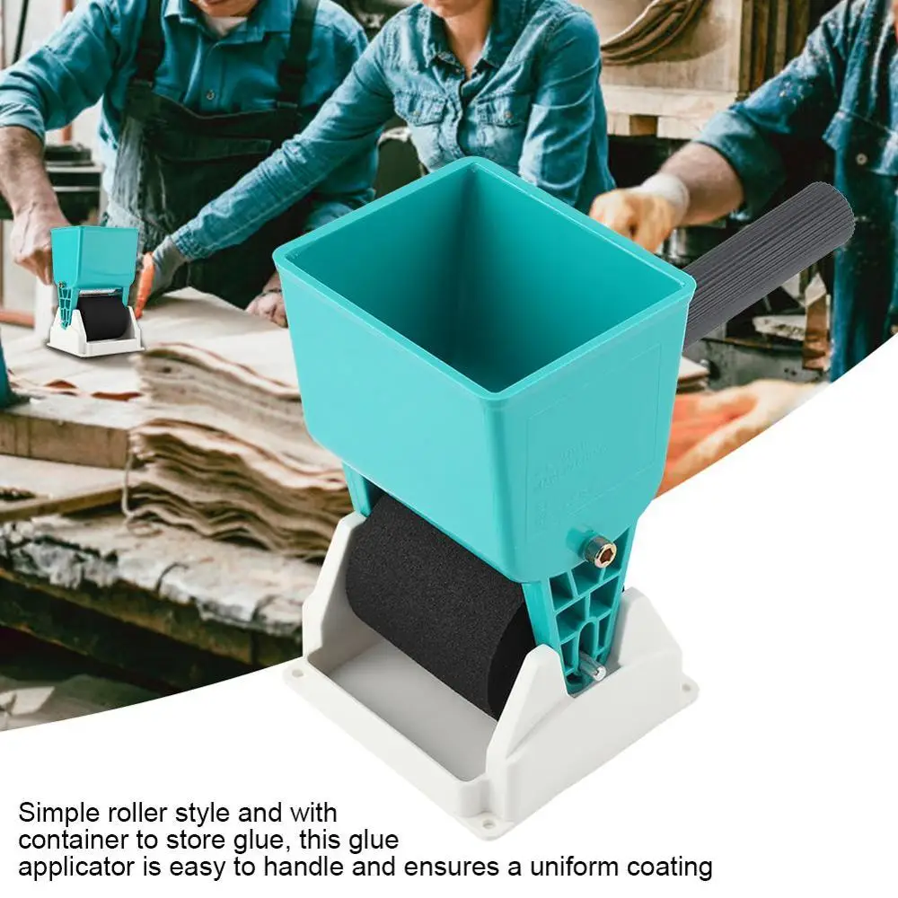 Портативный ручной ролик-аппликатор клея склеиватель для деревообработки