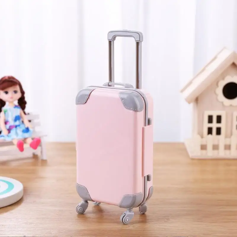 Кукла чемодан игрушки Путешествия кукольный домик багаж моделирование 3D игровой