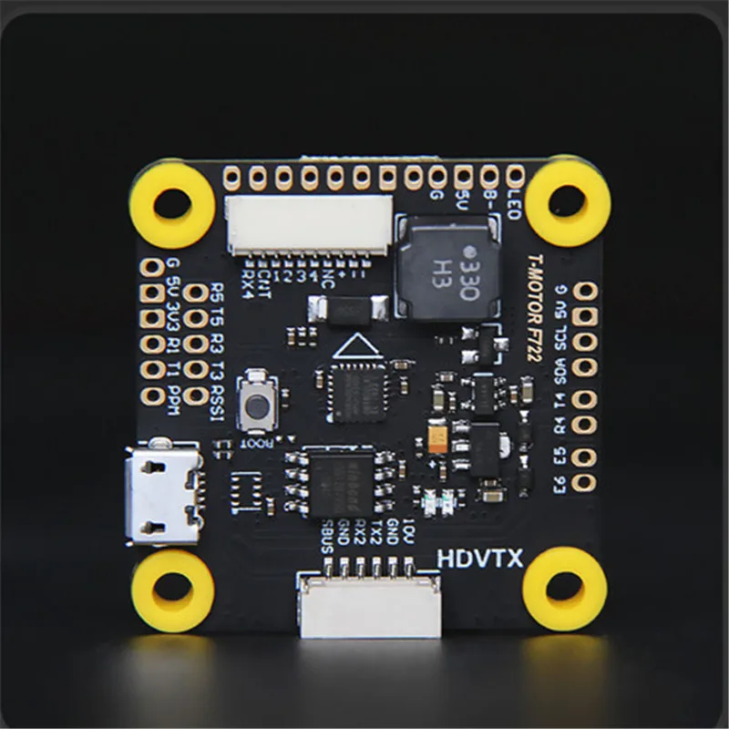 T-motor F7 Flight control & F55A PRO II 6S 4в1 ESC BLHELI_32 Tower FPV Stack для DJI HD VTX system специально настроенная