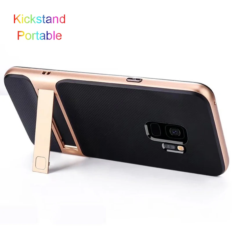

Luxury Silicone Case for Samsung Galaxy S9 S9Plus Plus Full Protective Phone Back Cover 360 Shockproof Coque SamsungS9Plus Funda