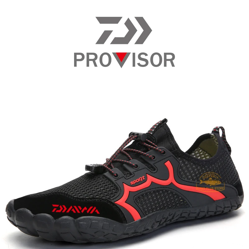 

2020 DAIWA Men's Anti-skid Fishing Shoes New Five-finger Beach Diving Swimming Shoes Outdoor Cycling Sport Hiking Shoes 36-47