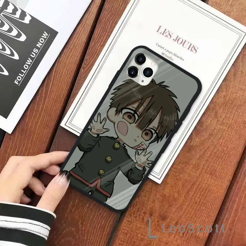

FHNBLJ Anime Toilet-Bound Phone Case for iPhone 11 12 pro XS MAX 8 7 6 6S Plus X 5S SE 2020 XR Soft silicone