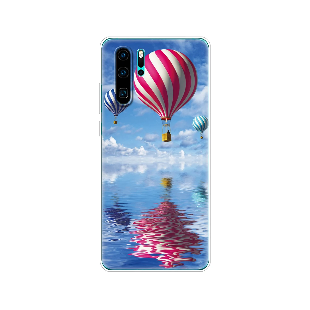 Чехол для Huawei P30 Pro чехол P30Pro бампер силиконовый мягкий TPU задняя крышка телефона