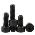 Высококачественные черные болты 516-24UNF из легированной стали класса 12,9, винты с шестигранной головкой anсиб18.3sh