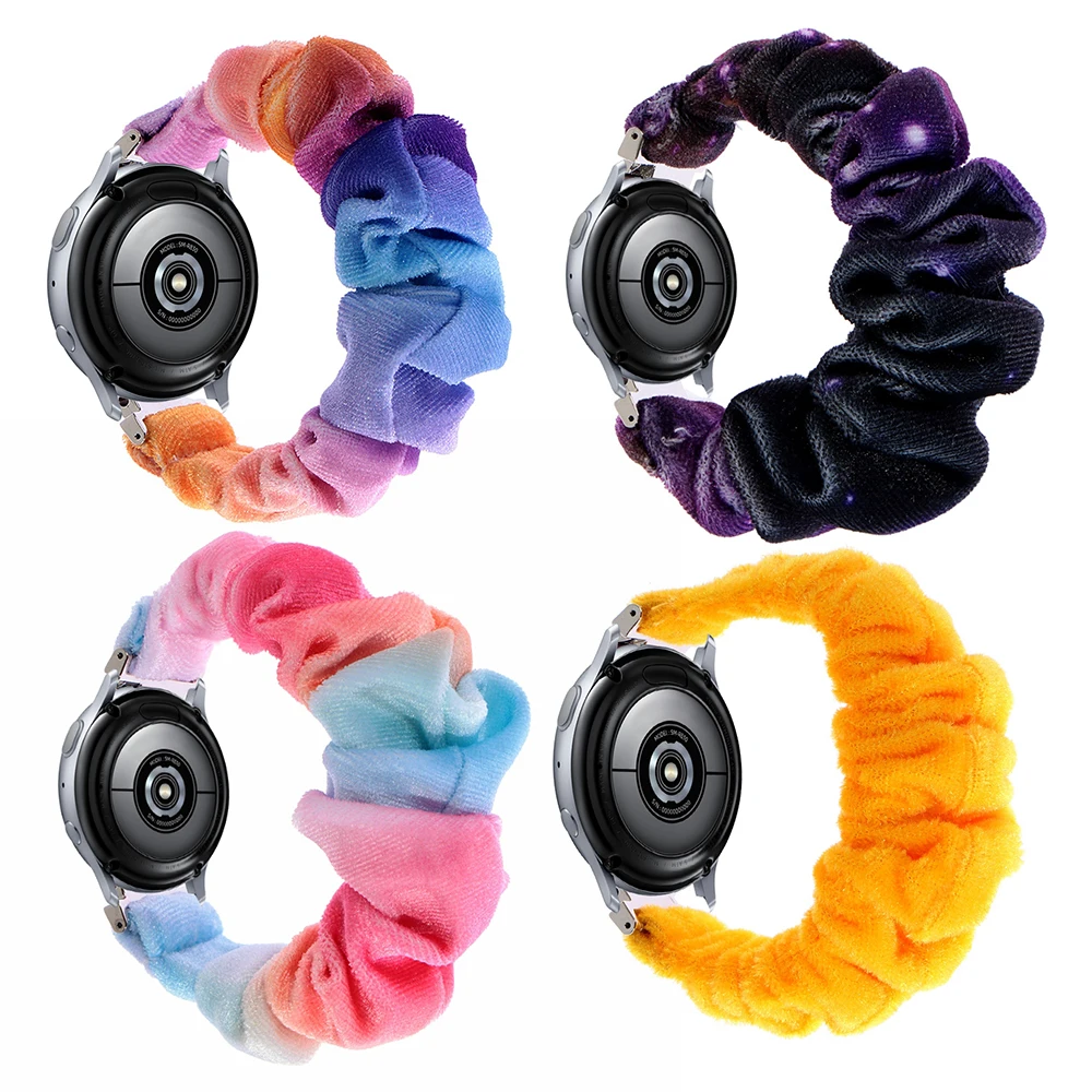 Женский эластичный тканевый ремешок с принтом для часов Fitbit Versa 2 Lite повседневный