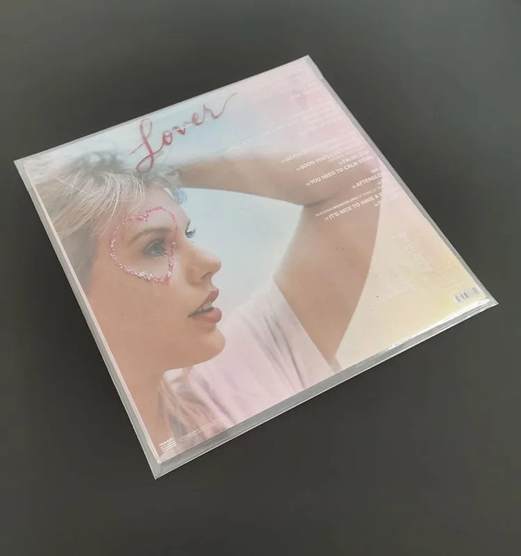 Прозрачные полиэтиленовые защитные перчатки LP для 12-дюймовых пластинок