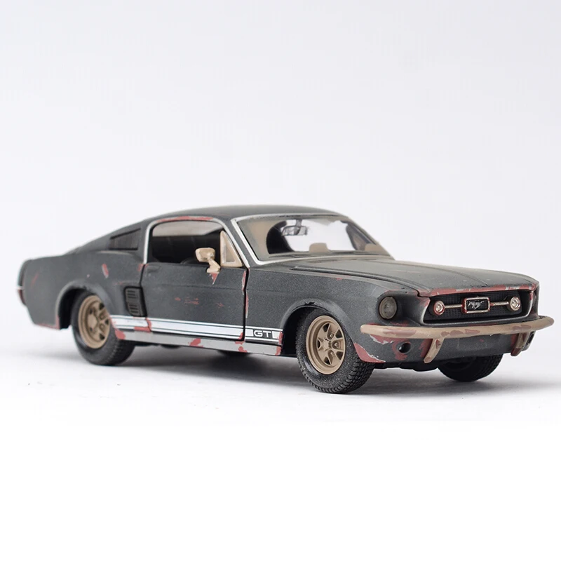 Maisto 1:24 Ford Mustang GT 1967 литая модель автомобиля игрушечные машинки модель винтажный автомобиль