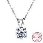 Новый оригинальный чокер Lekani из серебра 925 пробы с кристаллами Сваровски ожерелья Изящные ювелирные изделия для женщин аксессуары вечерние