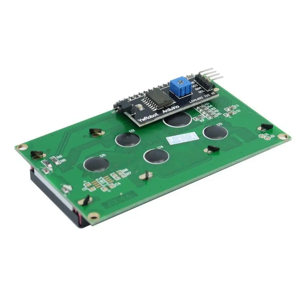 Синий последовательный Iic/I2C/Twi 2004 204 20 х 4 символьный ЖК модуль Дисплей для Arduino Iic