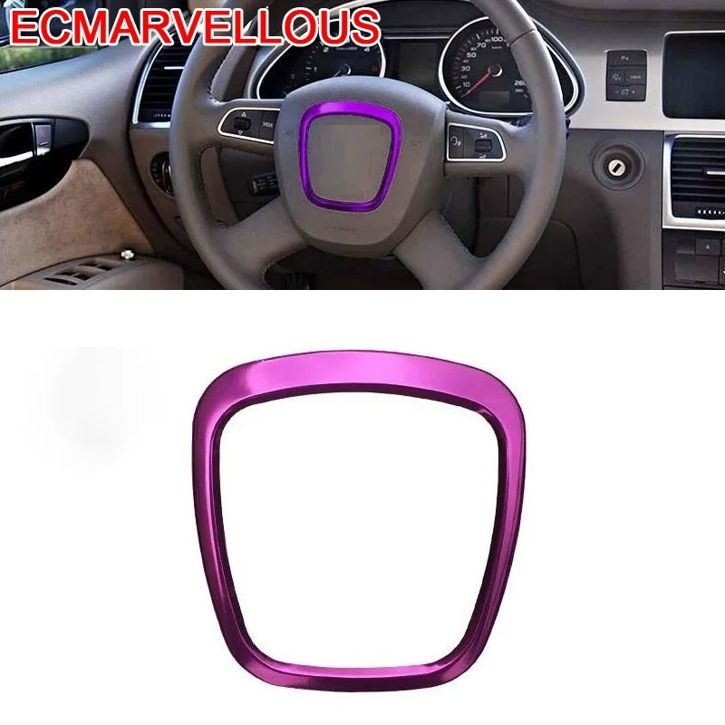 

Steering Wheel Automobile Modified Decorative Chromium Car Styling Modification Accessories Covers Accessory 18 19 FOR Audi Q5