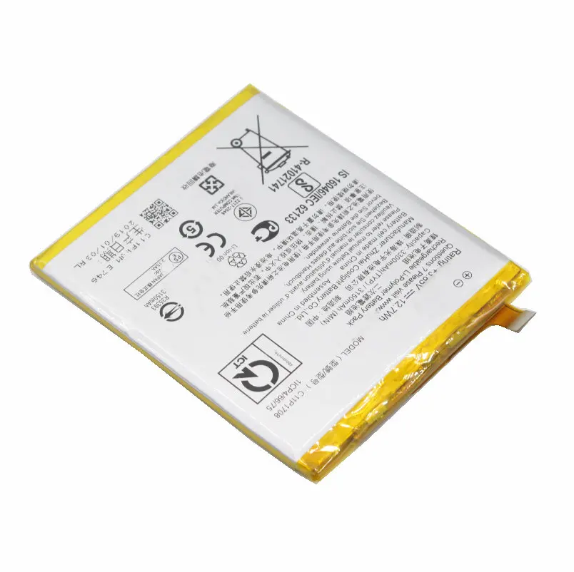 Аккумулятор Ciszean C11P1708 для ASUS Zenfone 5 5Z ZE620KL X00QD ZS620KL Z01RD 1x3300 мАч | Мобильные телефоны и