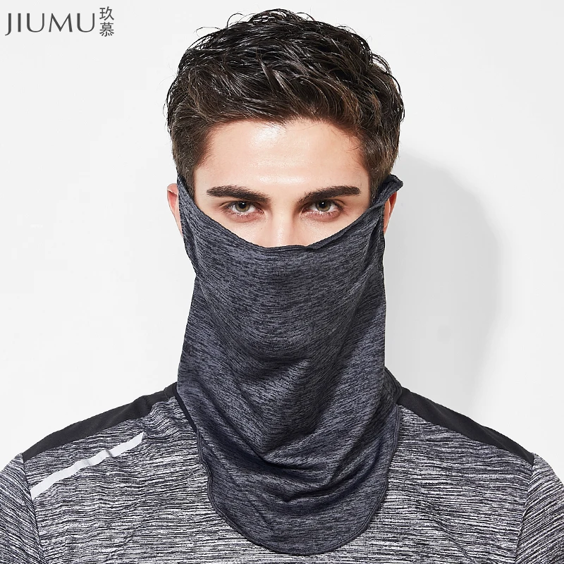 JIUMU Солнцезащитная маска для мужчин и женщин покрытие лица шеи анти УФ тонкий