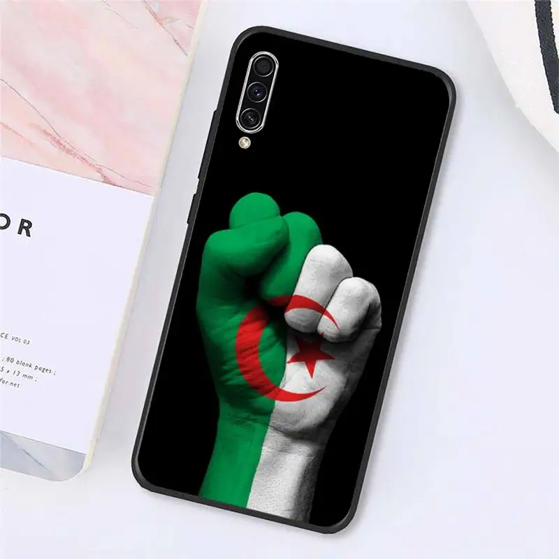 

Algeria National flag Phone Case For Samsung galaxy A S note 10 7 8 9 20 30 31 40 50 51 70 71 21 s ultra plus