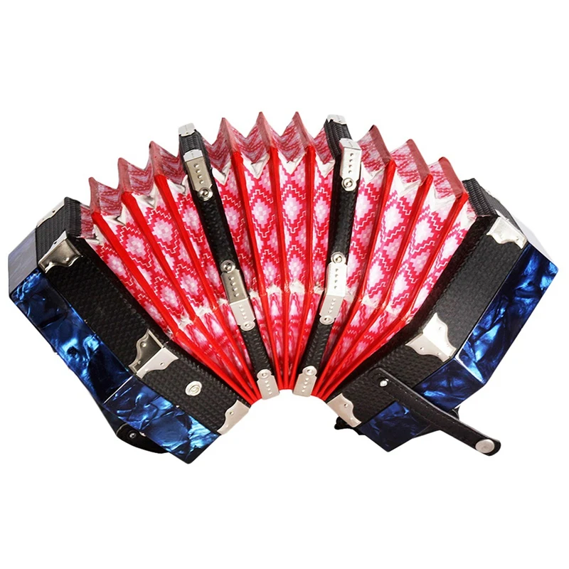 Concertina аккордеон 20 Button 40 Reed Anglo стиль с сумкой для переноски и - Цена: 11 726,13 руб.