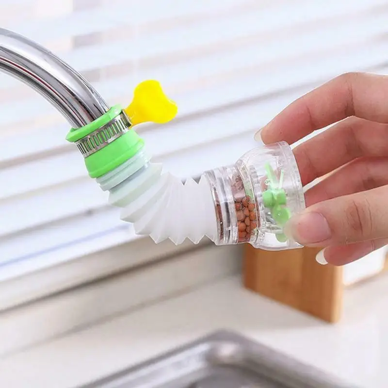 1PC Booster Shower Water Filter Tap Head 360°Rotating Faucet Nozzle Mini Purifier Kitchen Gadgets | Обустройство дома