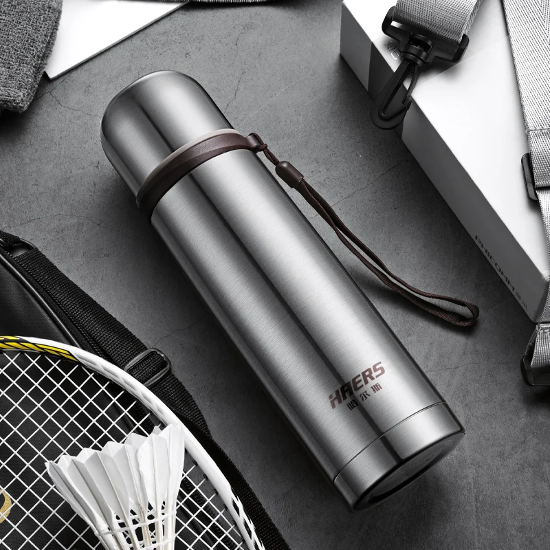 Пустые вакуумные колбы большой емкости Открытый Винтажный Небьющийся Термос