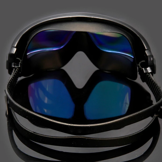

Swimming Goggles Comfortable Silicone Large Frame Swim Glasses Anti-Fog UV Men Women Swim Mask Waterproof