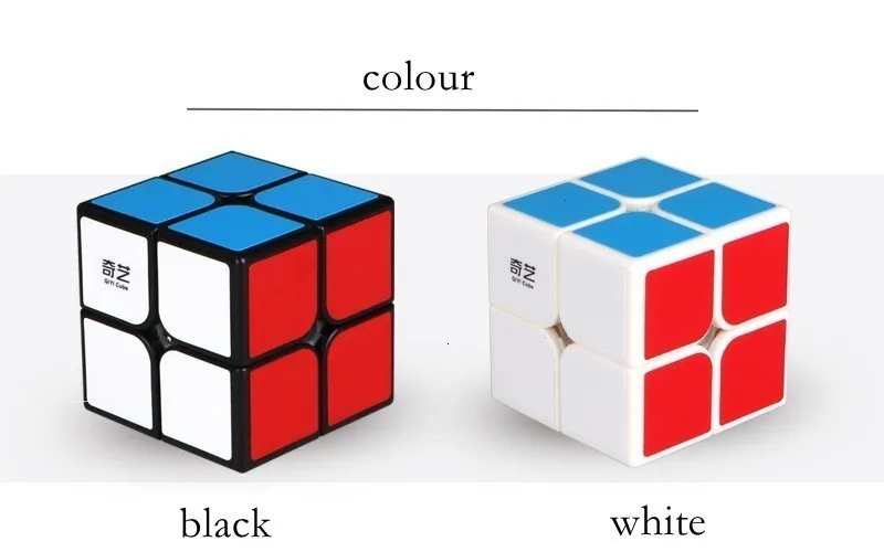 Qiyi Neo Cube 2x2 Gan волшебный куб 2 на 2 куб 50 мм скоростная карманная наклейка Головоломка Куб профессиональные Развивающие игрушки для детей