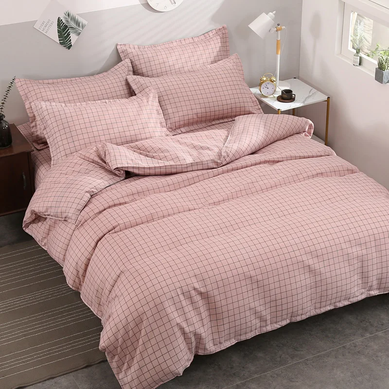 

Комфортный комплект постельного белья из микрофибры 4 в 1,1, пододеяльник, 2 подушки и 1 простыня, Королевский, двуспальный, полноразмерный