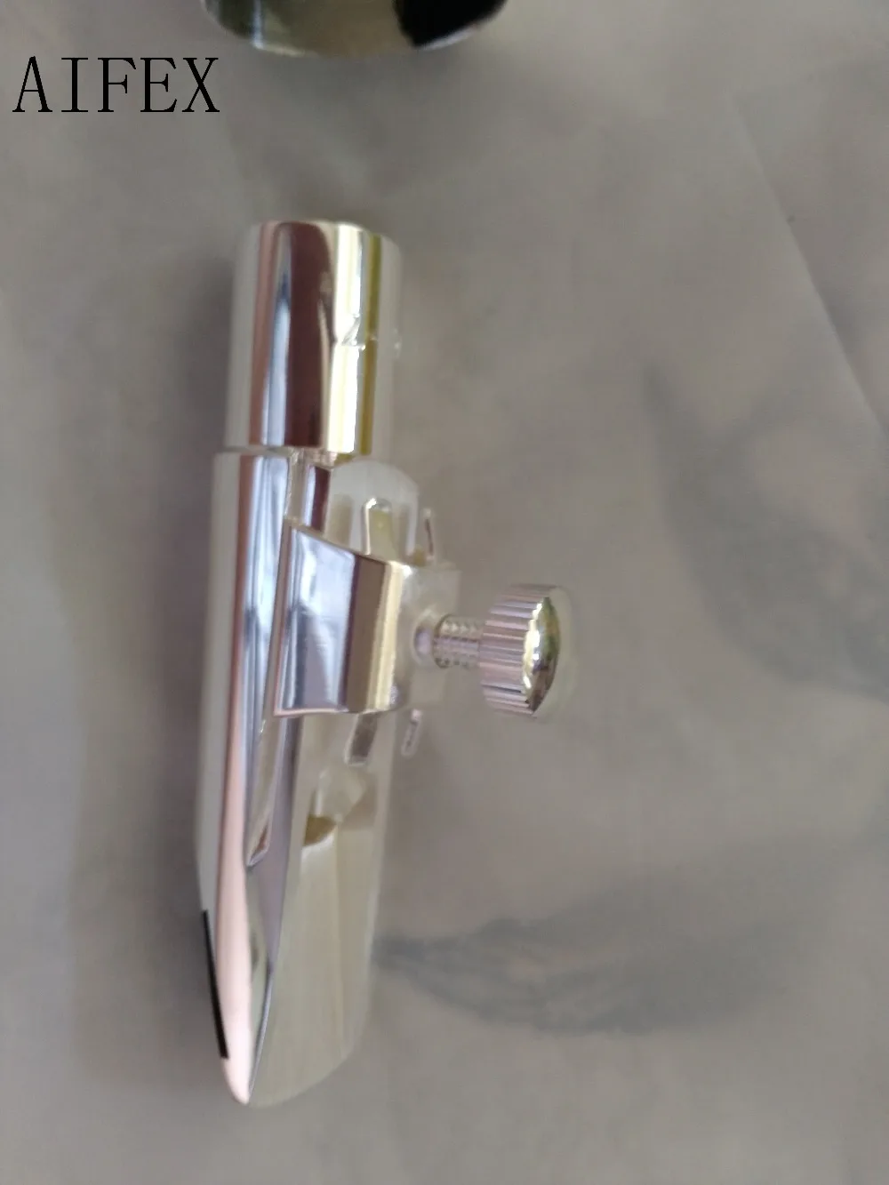 Custom Letter Logo Most Cheap Metal Alto Saxophone Tenor Mouthpiece Silver Plated 7 Model | Спорт и развлечения