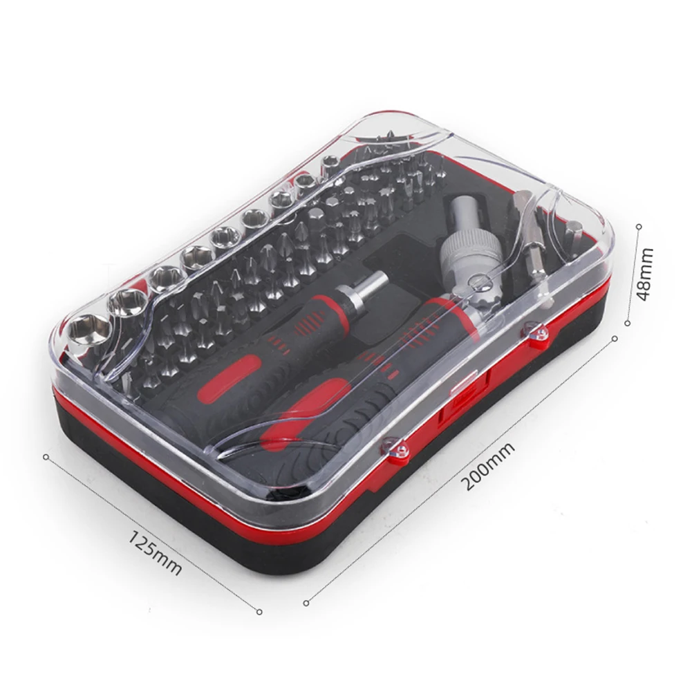 

61 in 1 Torx Screwdriver Bit Set Repair Disassembly for Mobile Phone Computer Electronic Products Toy Maintenance