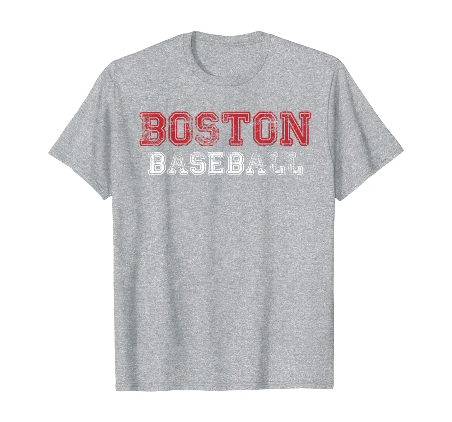 

Boston Distressed Pro Baseball Team Championship T-Shirt
