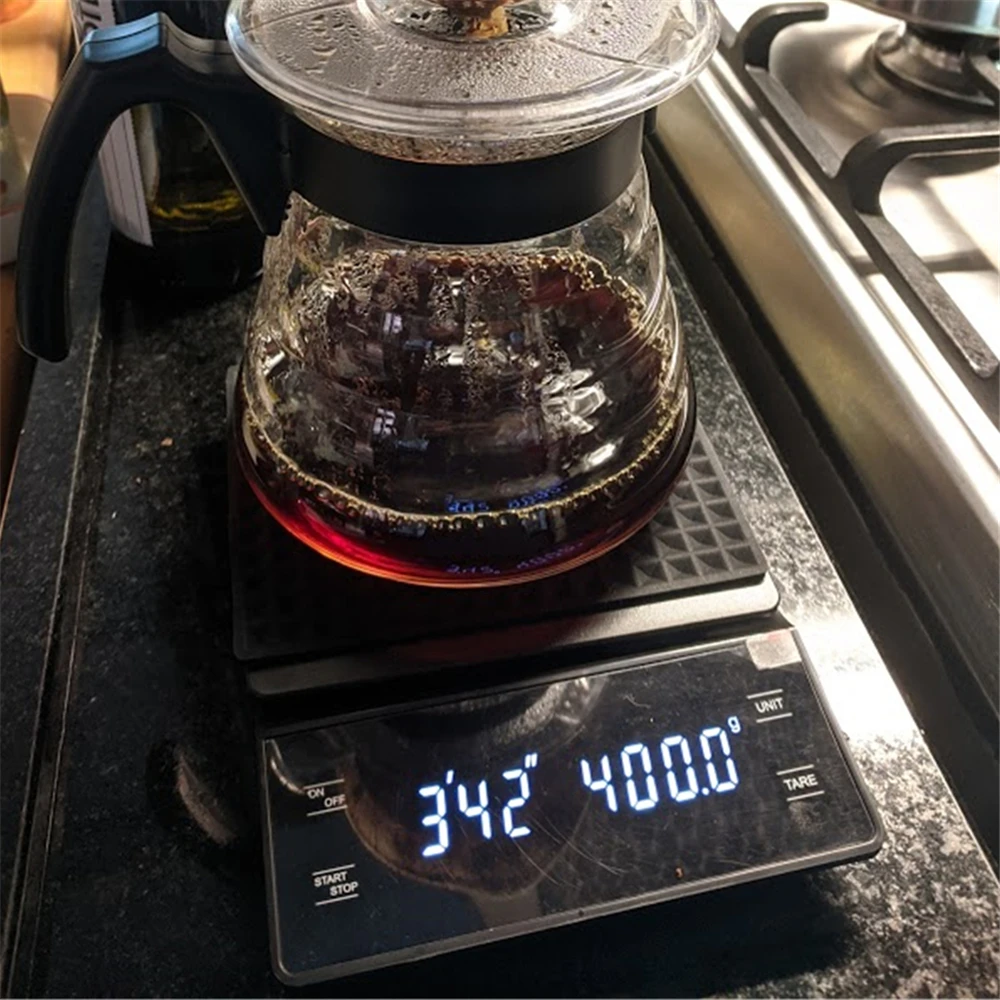 Кухонные весы с таймером Электронные цифровые бытовые пищевые умные точные