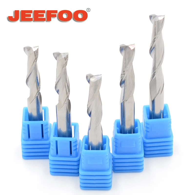 6 мм двойная флейта спиральная Вольфрамовая сталь карбидная мельница/2 Флейта