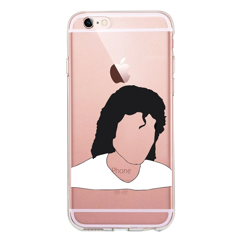 Прозрачный чехол для телефона iphone 7 МД Майкл Джексон Do Telefone para 4 5 6 s 8 Plus X XR Max Coque