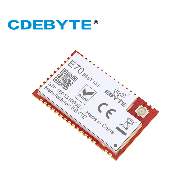 Ebyte E70-868T14S CC1310 868MHz 14dBm IoT модуль CC1101 UART SMD Modbus беспроводной передатчик ресивер RSSI IO