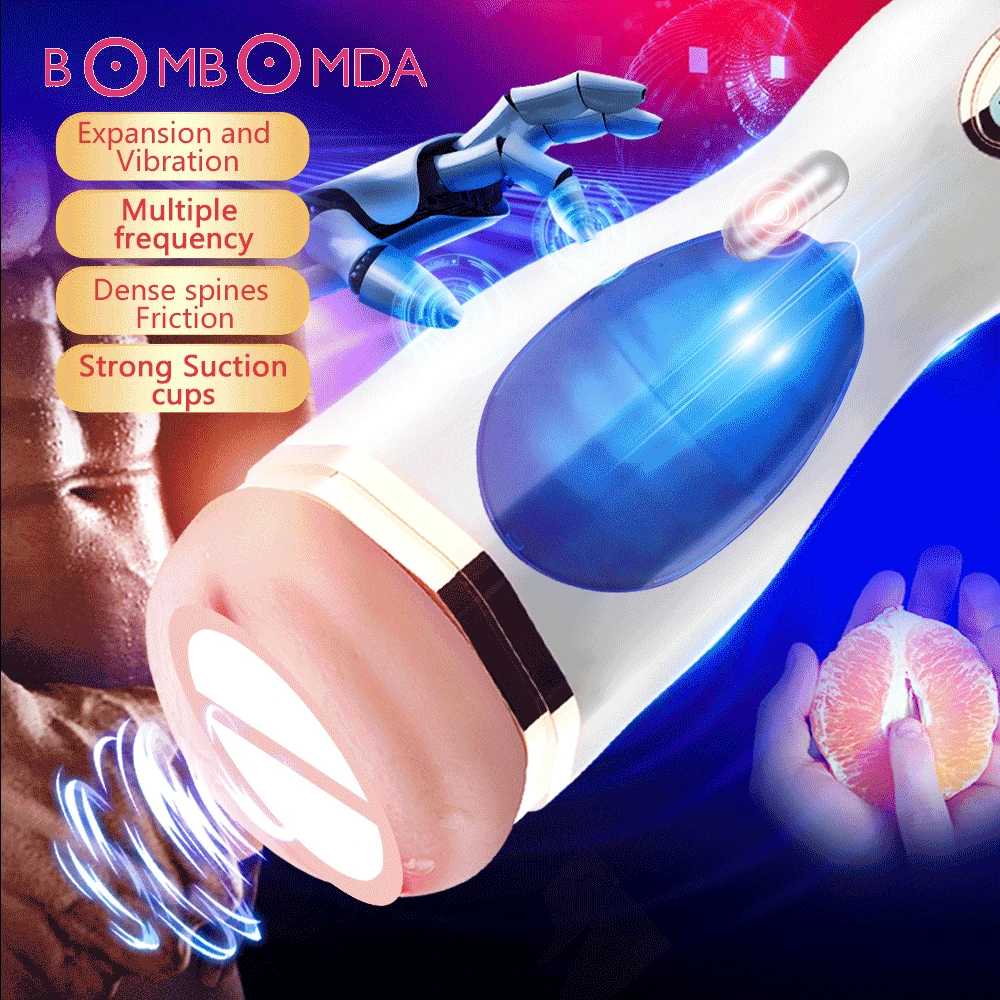 Мужской мастурбатор Реалистичная Вагина голосовое взаимодействие сосание