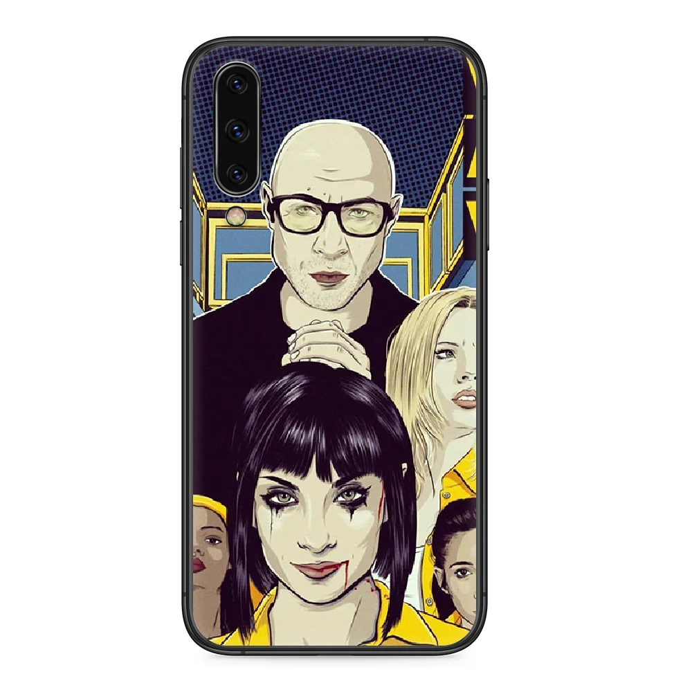 Vis a vis Phone case For Samsung Galaxy A 5 10 20 3 30 40 50 51 7 70 71 E S 4G 16 17 18 black cell cover art coque trend back | Мобильные