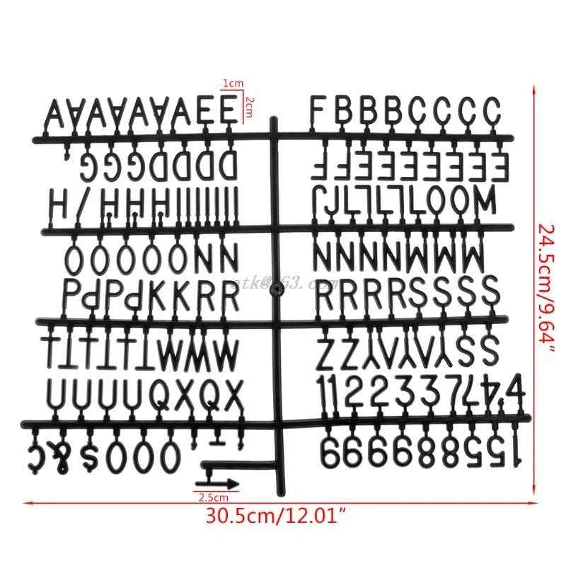 Цифры для печатной платы из фетра 290 цифр со сменными буквами|Доска-флипчарт| |