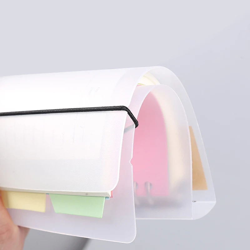 Блокнот со свободными листьями без рисунка в клетку с подкладкой наличии A4 A5