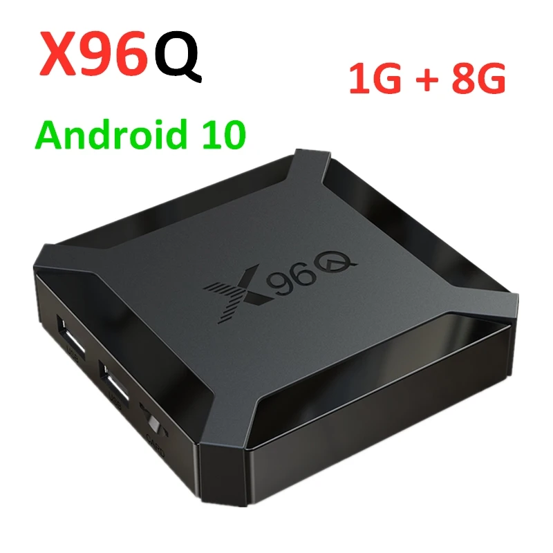 ТВ приставка X96Q android 10 Allwinner H313 четырехъядерный смарт TV 4K Смарт X96 Q телеприставка 1g
