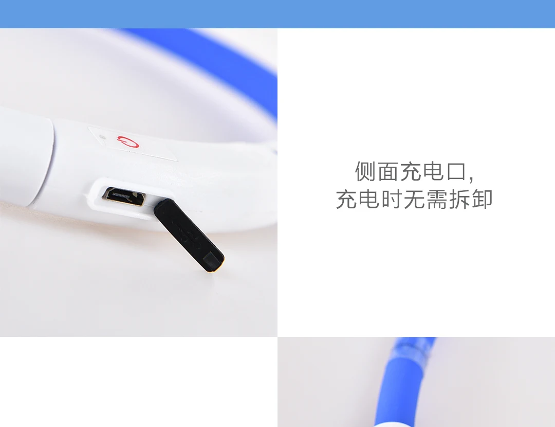 Xiaomi Youpin ошейник для домашних животных анти-потеря/Избегайте авария автомобиля ошейники для собак ошейники светодиодная USB зарядка товары для домашних животных