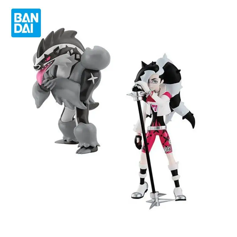 

Original Bandai Anime Model Pokemon Scale World 1/20 Figure Galar Region Obstagoon Piers Collection Action Figure Kids Toys