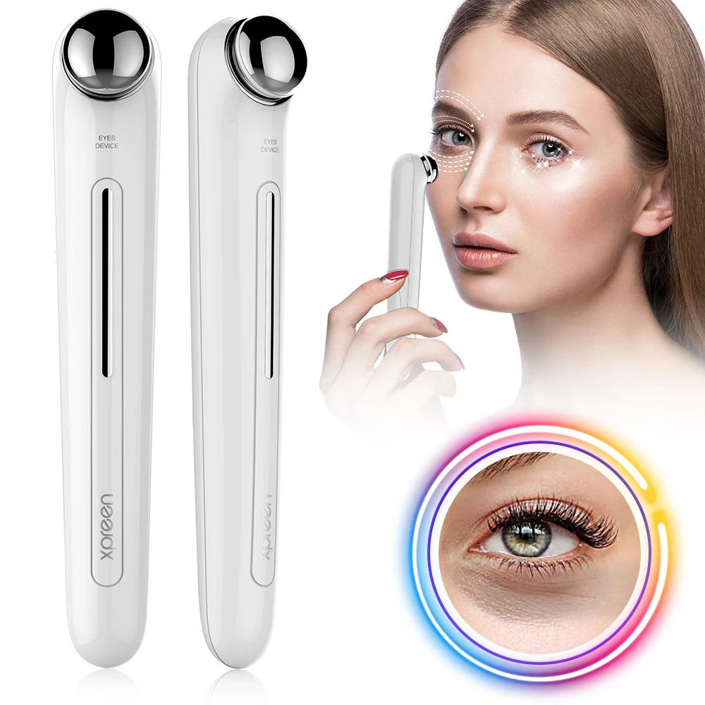 

Eye Massager Anti Aging Wrinkle Eye Patch Ion Relief Massage Machine Rejuvenation Beauty Care Portable Pen Eye Care Tools
