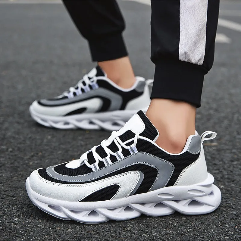 UPUPER Fashion Sneakers Men Casual For Male Shoes Adult Autumn New Comfort Breathable Training Lace-Up Zapatos Hombre | Обувь