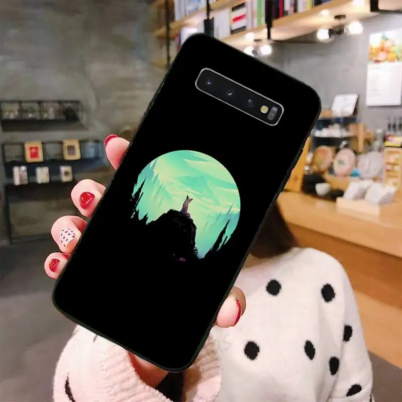 

Creative painting art mountain sea Phone Case For Samsung A50 A51 A71 A20E A20S S10 S20 S21 S30 Plus ultra 5G M11 funda shell