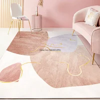 200*300cm Pink Princess Carpet Living Room Sofa Coffee Table Blanket Home Bedroom Ins Style Girl Full Room Under Bed Floor Mat