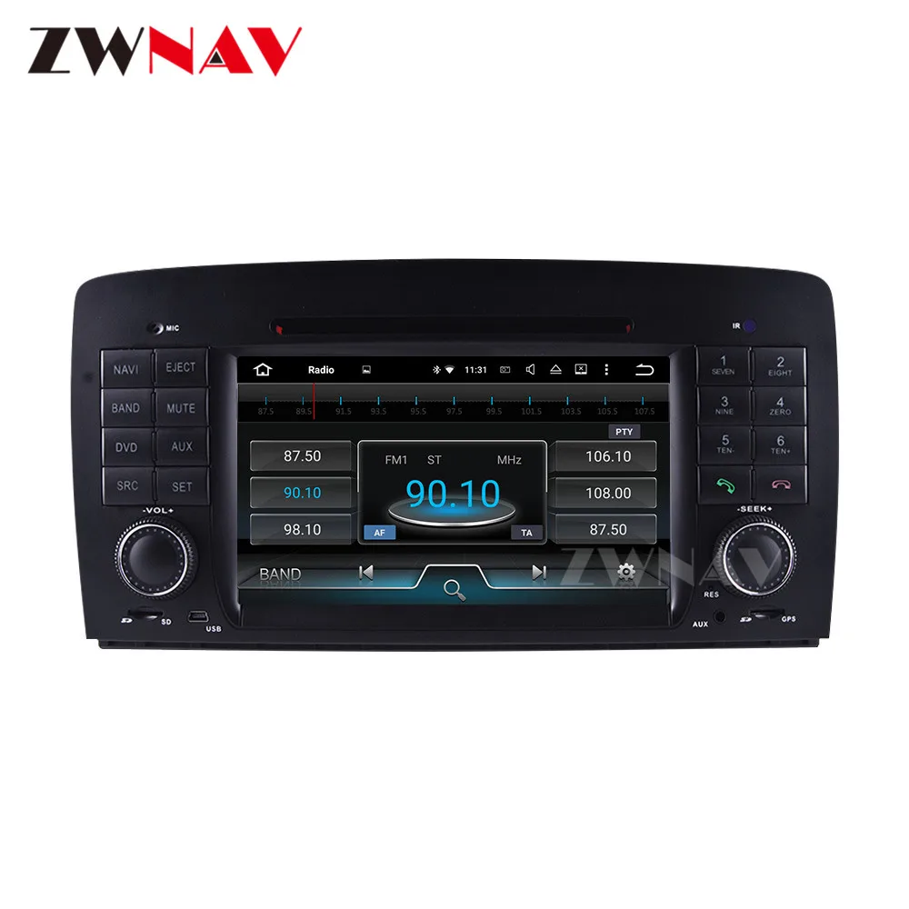 Android 9 screen Car Multimedia Player For Benz R W251 2006 2007 2008 2009 2010 2011 2012 GPS Navi Audio Radio stereo head unit |