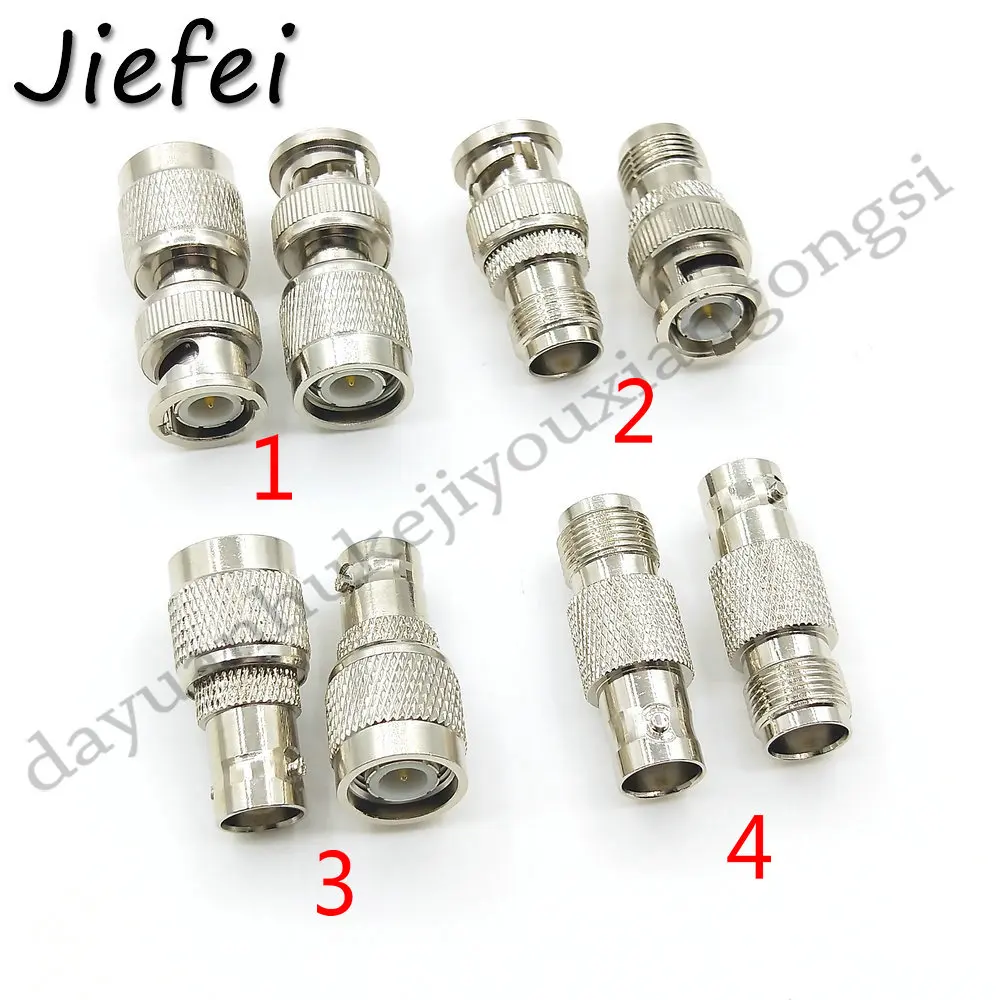 

1Pcs copper Adapter BNC Male / Female Plug To Connector TNC Male / Female Jack RF Connector Straight M/F