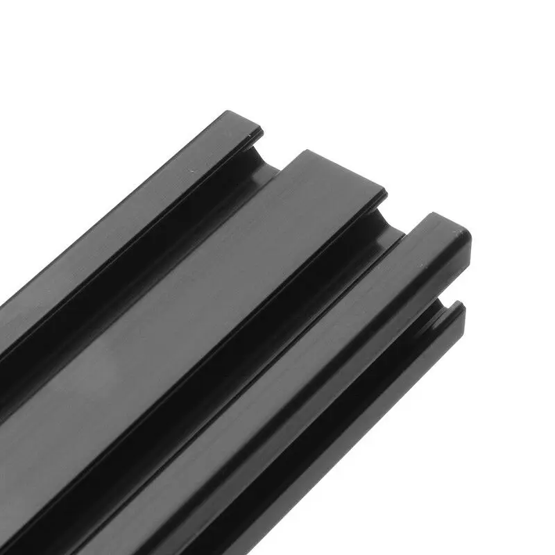 

4pcs 500mm 2040 Aluminum Extrusion CNC 3D Printer Parts Profile Anodized Rail Linear Aluminum Frame European Standard Black