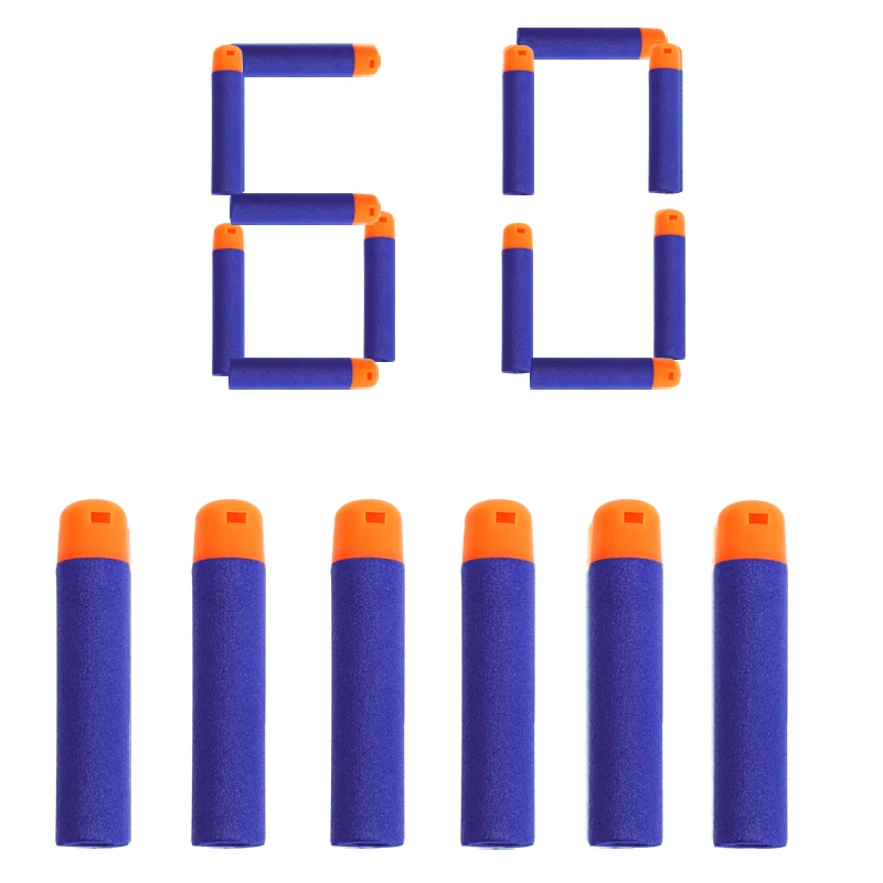 Пули Nerf красные для снайперской винтовки дополнительные патроны из пенопласта