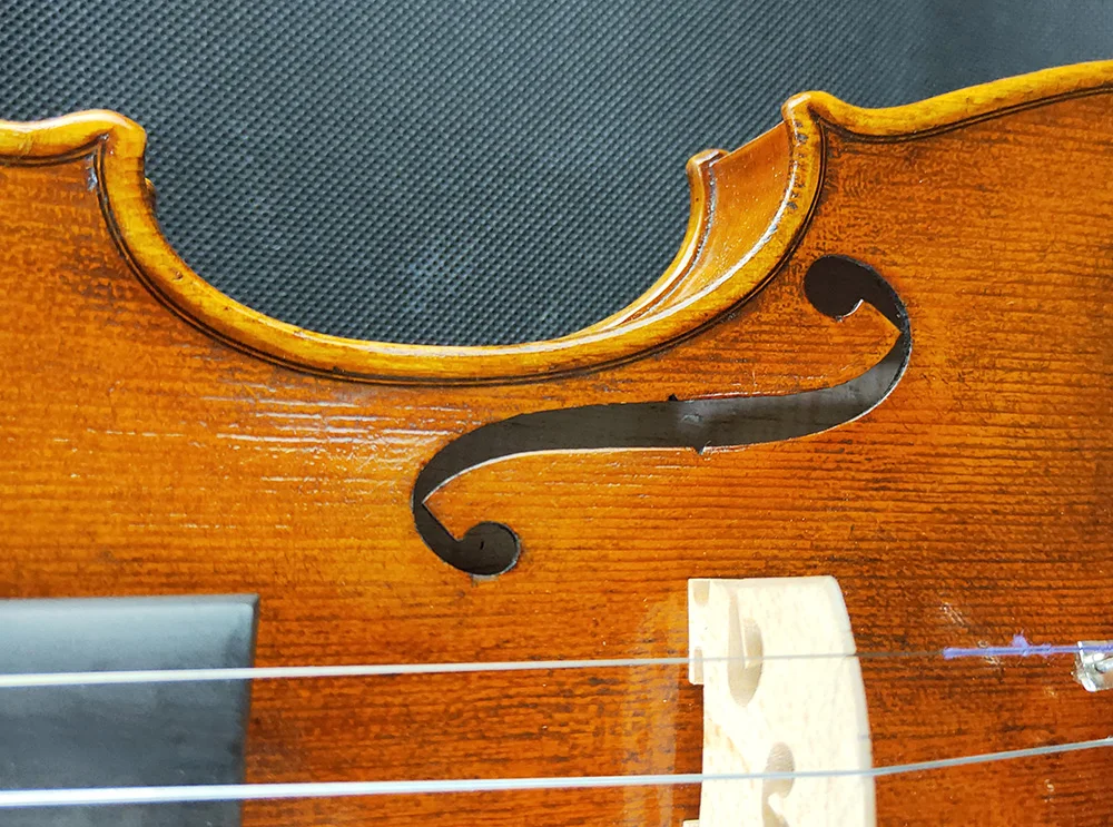 Выбранный! Копия скрипки Rogerius Bon Nicole AI Amati Master 4/4 #2412 русская ель и масляный лак