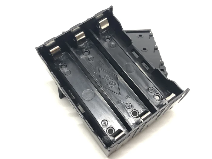 500 шт./лот MasterFire черный пластиковый 3x3 7 в 18650 Батарейный отсек крышка 6 контактов